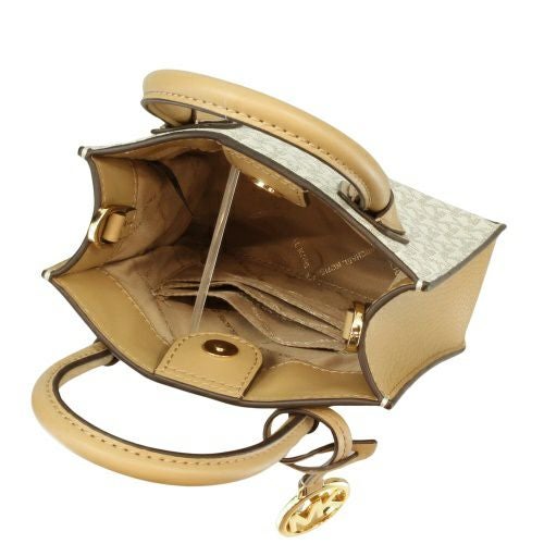 マイケルコース マーサーメッセンジャードライカラーバッグ Qoo10] Michael Kors マイケルコース マーサー バイカラー ミ