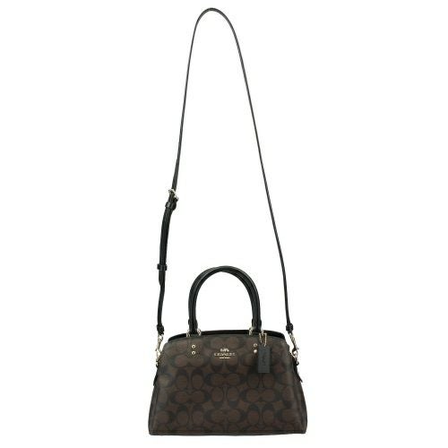 コーチ アウトレット トートバッグ レディース シグネチャー ミニ リリー キャリーオール ブラウン COACH OUTLET 91494 IMAA8