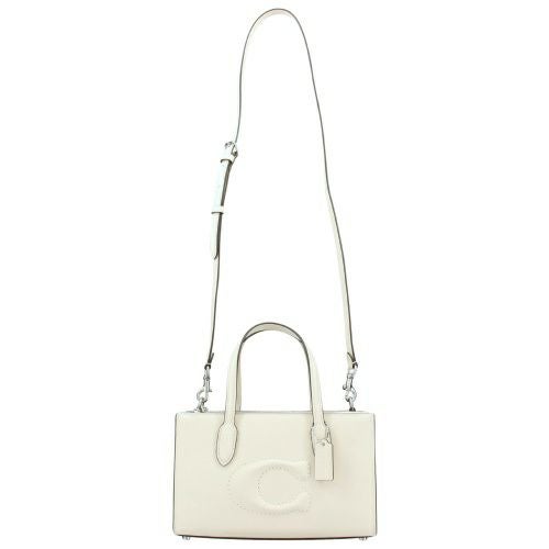コーチ アウトレット トートバッグ レディース ニーナ スモール トート ホワイト COACH OUTLET CR097 SV/HA