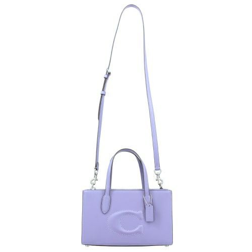 コーチ アウトレット トートバッグ レディース ニーナ スモール トート パープル COACH OUTLET CR097 SV/IZ