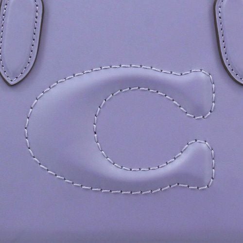 コーチ アウトレット トートバッグ レディース ニーナ スモール トート パープル COACH OUTLET CR097 SV/IZ