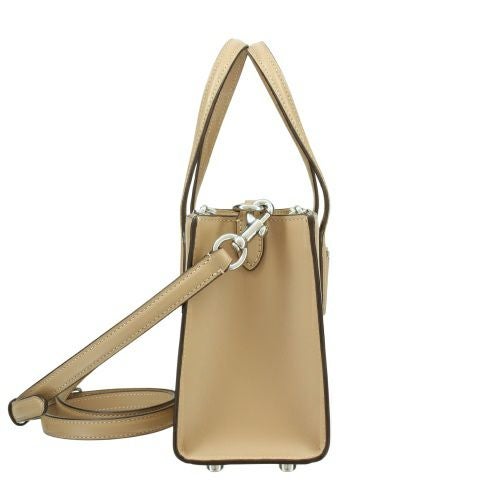 コーチ アウトレット トートバッグ レディース ニーナ スモール トート ベージュ COACH OUTLET CR097 SV/TP