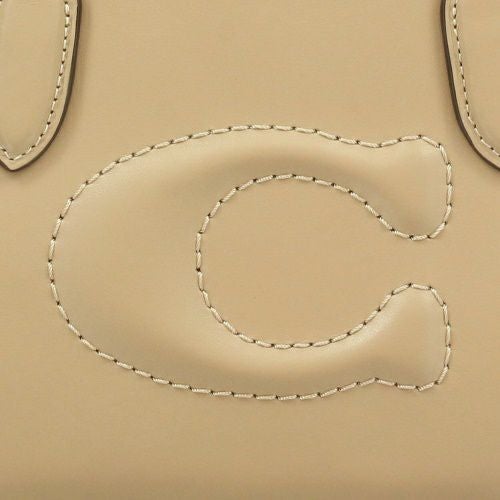コーチ アウトレット トートバッグ レディース ニーナ スモール トート ベージュ COACH OUTLET CR097 SV/TP