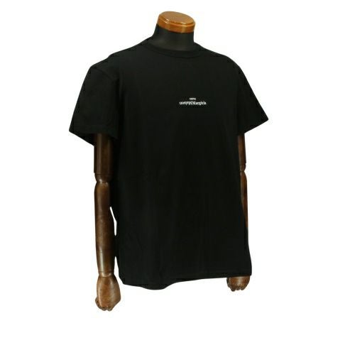 メゾンマルジェラ Tシャツ 半袖 メンズ ブラック Maison Margiela S30GC0701S22816 900 BLACK 48 M ロゴ