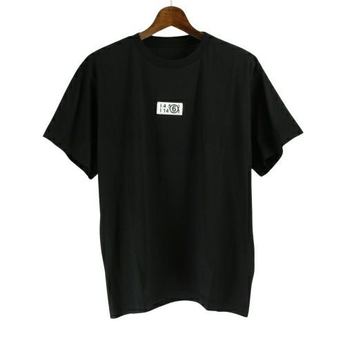 エムエム6 メゾンマルジェラ Tシャツ 半袖 レディース ブラック MM6