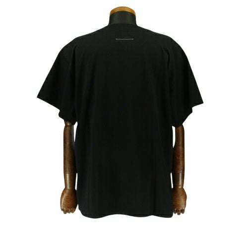 エムエム6 メゾンマルジェラ Tシャツ 半袖 メンズ ブラック MM6 MAISON