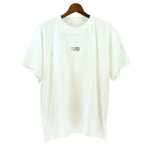 エムエム6 メゾンマルジェラ Tシャツ 半袖 メンズ ホワイト MM6 MAISON