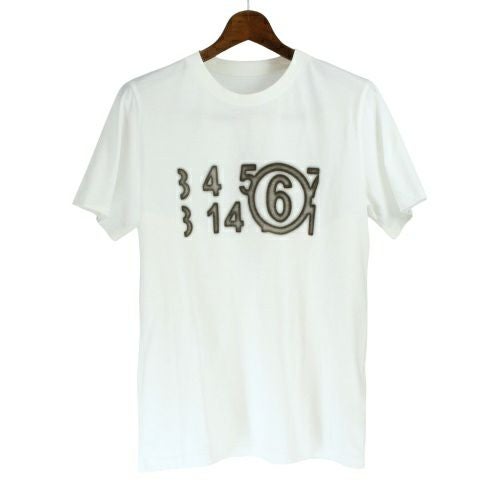 エムエム6 メゾンマルジェラ Tシャツ 半袖 メンズ ブラック MM6 MAISON