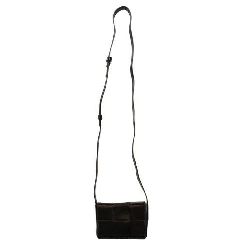 ボッテガヴェネタ ショルダーバッグ レディース キャンディー カセット ブラック BOTTEGA VENETA 667048 VCQ72 8803