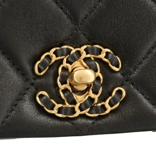 シャネル ショルダーバッグ レディース ブラック CHANEL AS4780 B15845