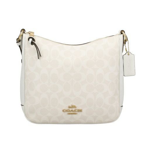 コーチ アウトレット ショルダーバッグ レディース エリー シグネチャー COACH OUTLET C1649 IMRFF グレイシャーホワイト