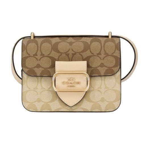 コーチ アウトレット ショルダーバッグ レディース モーガン シグネチャー ブラウン COACH OUTLET CL429 IMOT4