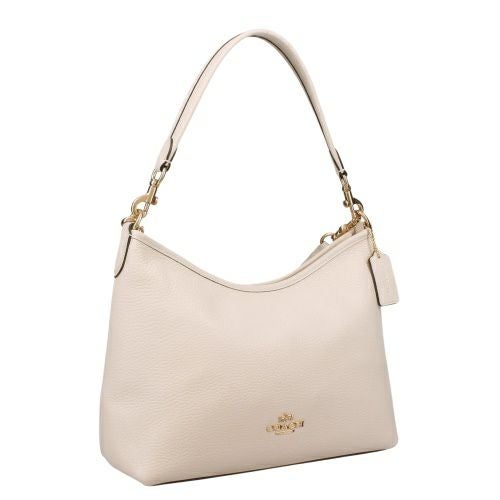 Coach クリーム色 ショルダーバッグ コーチ アウトレット ショルダーバッグ レディース ローレル