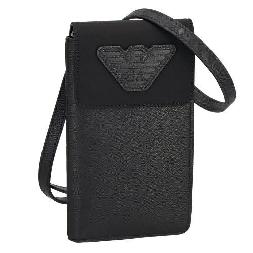 エンポリオアルマーニ セカンドバッグ メンズ ブラック EMPORIO ARMANI