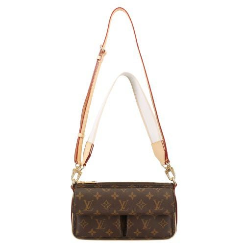 ルイヴィトン ショルダーバッグ モノグラム ヴィヴァシテ ブラウン