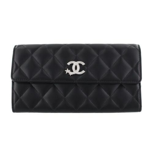 シャネル 長財布 レディース ブラック CHANEL AP3724 B14929 94305
