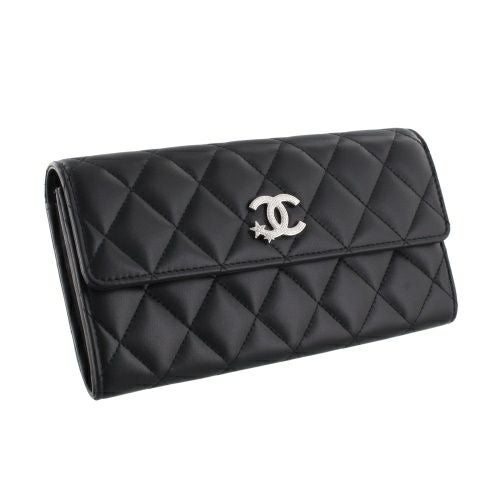 シャネル 長財布 レディース ブラック CHANEL AP3724 B14929 94305