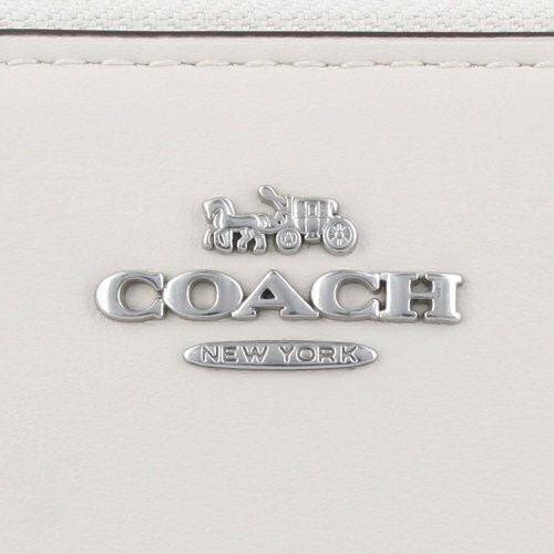 コーチ アウトレット 長財布 レディース ロング ジップ アラウンド ウォレット ホワイト COACH OUTLET CR623 SV/HA チョーク
