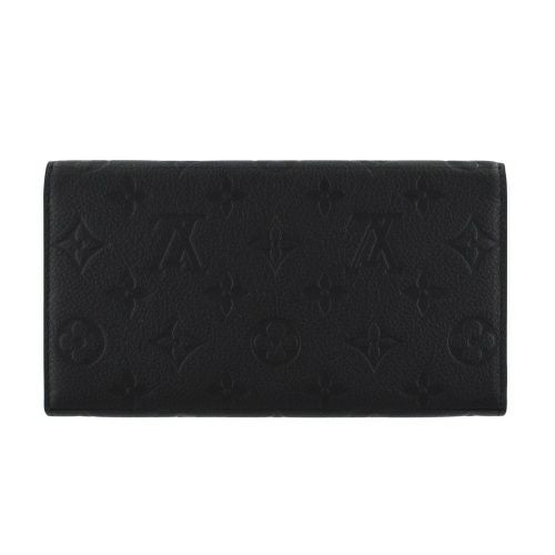 ルイヴィトン 長財布 アンプラント ポルトフォイユ・サラ メティス ブラック LOUIS VUITTON M82638 ノワール