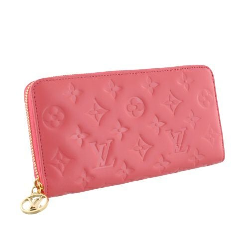 ルイヴィトン 長財布 モノグラム ジッピー・ウォレット ピンク LOUIS