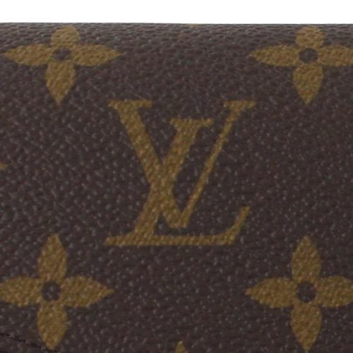 ルイヴィトン 長財布 モノグラム ポルトフォイユ・サラ NM ブラウン LOUIS VUITTON M83580 オランプ ブルー