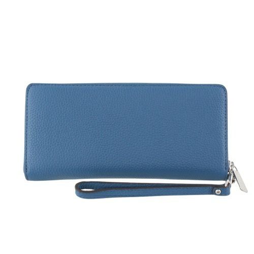 MICHAEL KORS 長財布 シグネチャー コンチネンタル ブルー ジップ MICHAEL KORS｜JET SET TRAVEL コンチネンタル ウォレット ラージ - MK