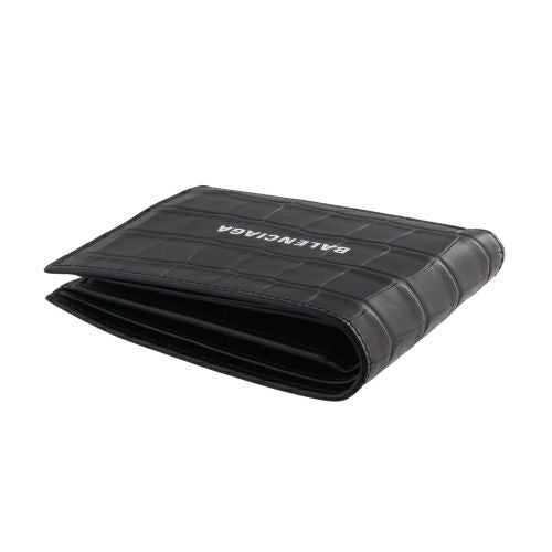 バレンシアガ 二つ折り財布 メンズ ブラック BALENCIAGA 594315 1ROP3