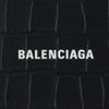 バレンシアガ 二つ折り財布 メンズ ブラック BALENCIAGA 594315 1ROP3 1000 BLACK/WHITE