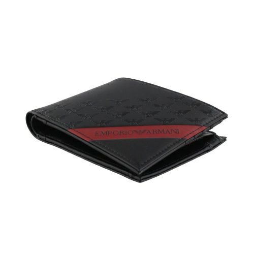 エンポリオアルマーニ 二つ折り財布 メンズ ブラック EMPORIO ARMANI