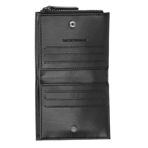 エンポリオアルマーニ 二つ折り財布 メンズ ブラック EMPORIO ARMANI
