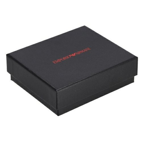 エンポリオアルマーニ 二つ折り財布 メンズ ブラック EMPORIO ARMANI