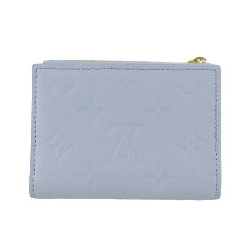 ルイヴィトン 二つ折り財布 レディース アンプラント ポルトフォイユ・リサ ブルー LOUIS VUITTON M83587 オランプ ブルー