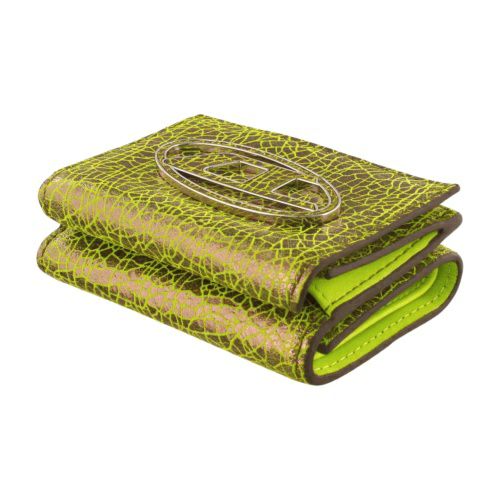 ディーゼル 三つ折り財布 メンズ グリーン DIESEL X09310 P1819 H9478