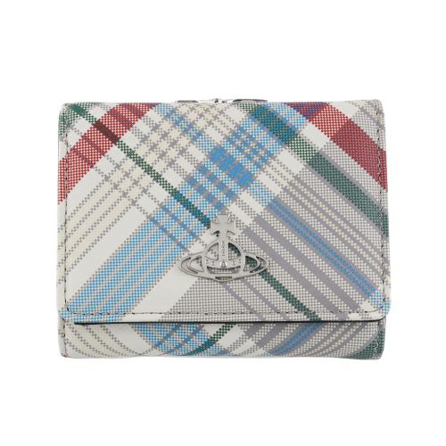 ヴィヴィアンウエストウッド 三つ折り財布 レディース Vivienne Westwood 51010018 O101 MADRAS CHECK