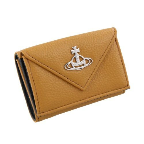 新品 ヴィヴィアン ウエストウッド Vivienne Westwood 3つ折り財布 イエロー ヴィヴィアンウエストウッド Vivienne Westwood 財布 三つ折り財布