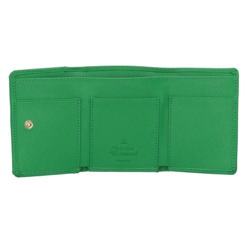 ヴィヴィアンウエストウッド 三つ折り財布 レディース グリーン Vivienne Westwood 5202006HU M401