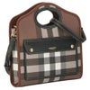 バーバリー ハンドバッグ レディース MINI POCKET ミニ ポケット ブラウン BURBERRY 8071386 DARK BIRCH BROWN