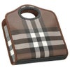 バーバリー ハンドバッグ レディース MINI POCKET ミニ ポケット ブラウン BURBERRY 8071386 DARK BIRCH BROWN