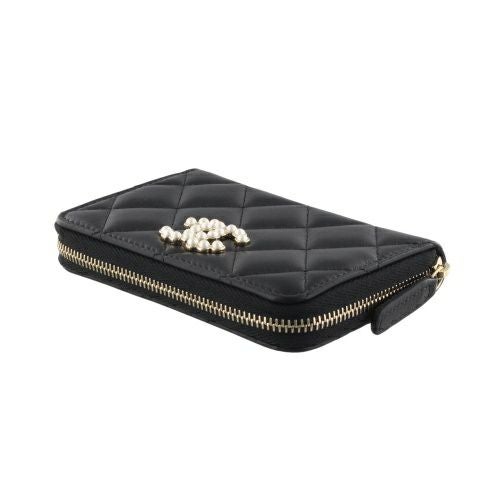 シャネル コインケース レディース ブラック CHANEL AP3811 B15723 94305