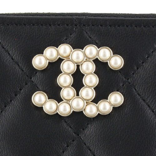シャネル コインケース レディース ブラック CHANEL AP3811 B15723