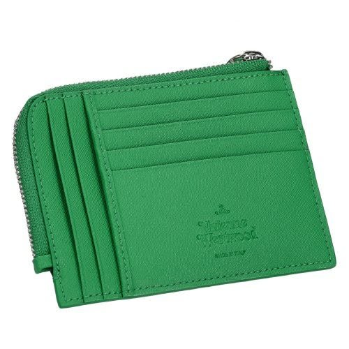 ヴィヴィアンウエストウッド コインケース フラグメントケース レディース SAFFIANO BIOGREEN グリーン Vivienne Westwood 51120009U M401