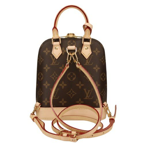 ルイヴィトン バックパック リュックサック レディース モノグラム アルマ・バックパック ブラウン LOUIS VUITTON M47132