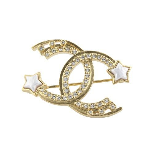シャネル ブローチ レディース ゴールド CHANEL ABC472 B15459 NU624