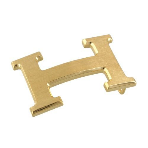 HERMES ゴールドHベルトバックル エルメス ベルト メンズ ベルトバックル H リバーシブルベルト