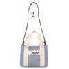 クロエ トートバッグ レディース Chloe Kids クロエ キッズ ミニトート ブルー CHLOE C20046 Z10 Denim Blue
