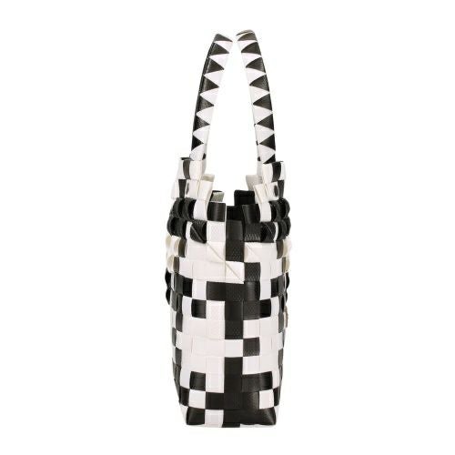 マルニ トートバッグ バスケットバッグ かごバッグ カゴ ロゴタグ レディース MARNI M00637 0M100