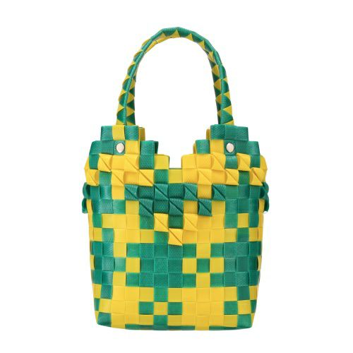 マルニ トートバッグ バスケットバッグ かごバッグ カゴ ロゴタグ