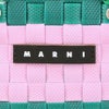 マルニ トートバッグ バスケットバッグ かごバッグ カゴ ロゴタグ レディース MARNI M00816MW81F 535 GREEN
