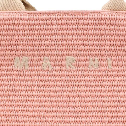 マルニ トートバッグ かごバッグ カゴ レディース ピンク MARNI
