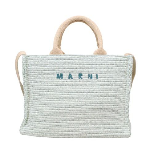 MARNI カゴバッグ　トートバッグ マルニ トートバッグ かごバッグ カゴ レディース ブルー MARNI